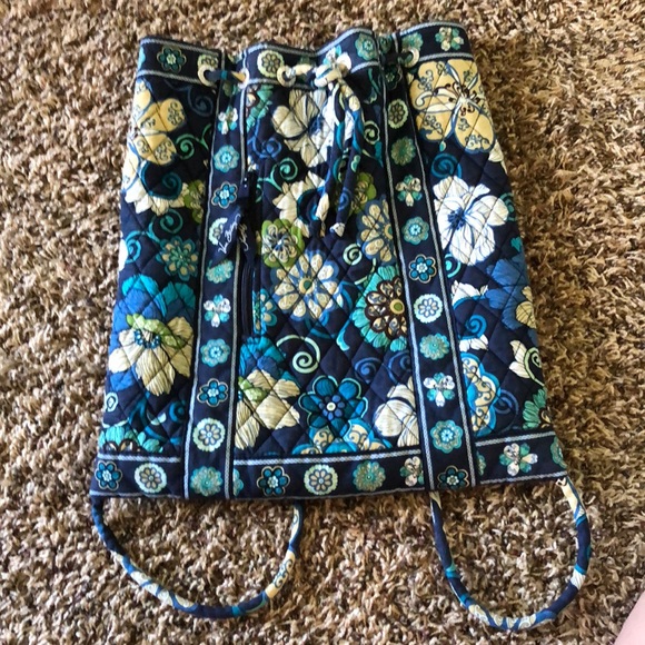 Vera Bradley Handbags - Vera Bradley Drawstring Backpack